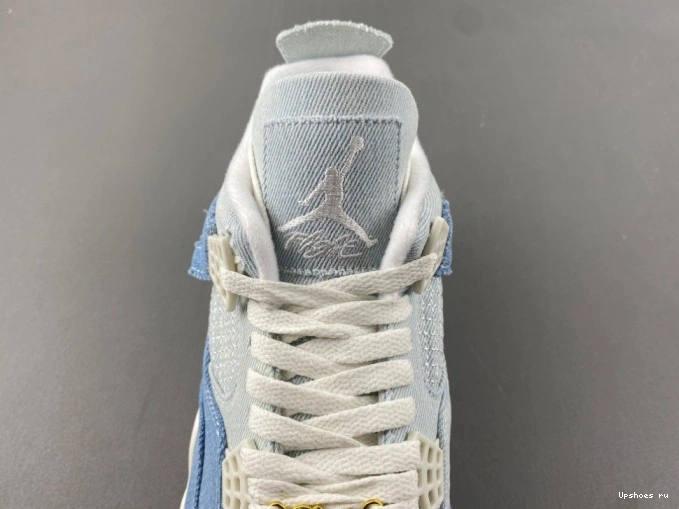  Air Denim  4 "Worn IB6716-100 Blue”  Jordan 0308